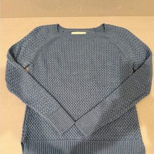 LOFT Soft Blue Knit Sweater